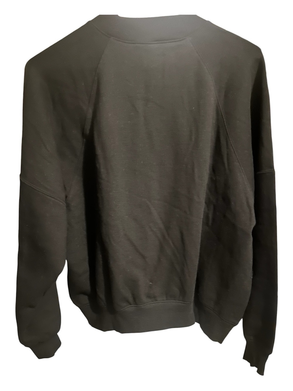 PINK Victoria's Secret Black Campus Fleece Mock Neck Sweatshirt - Picture 2 of 5